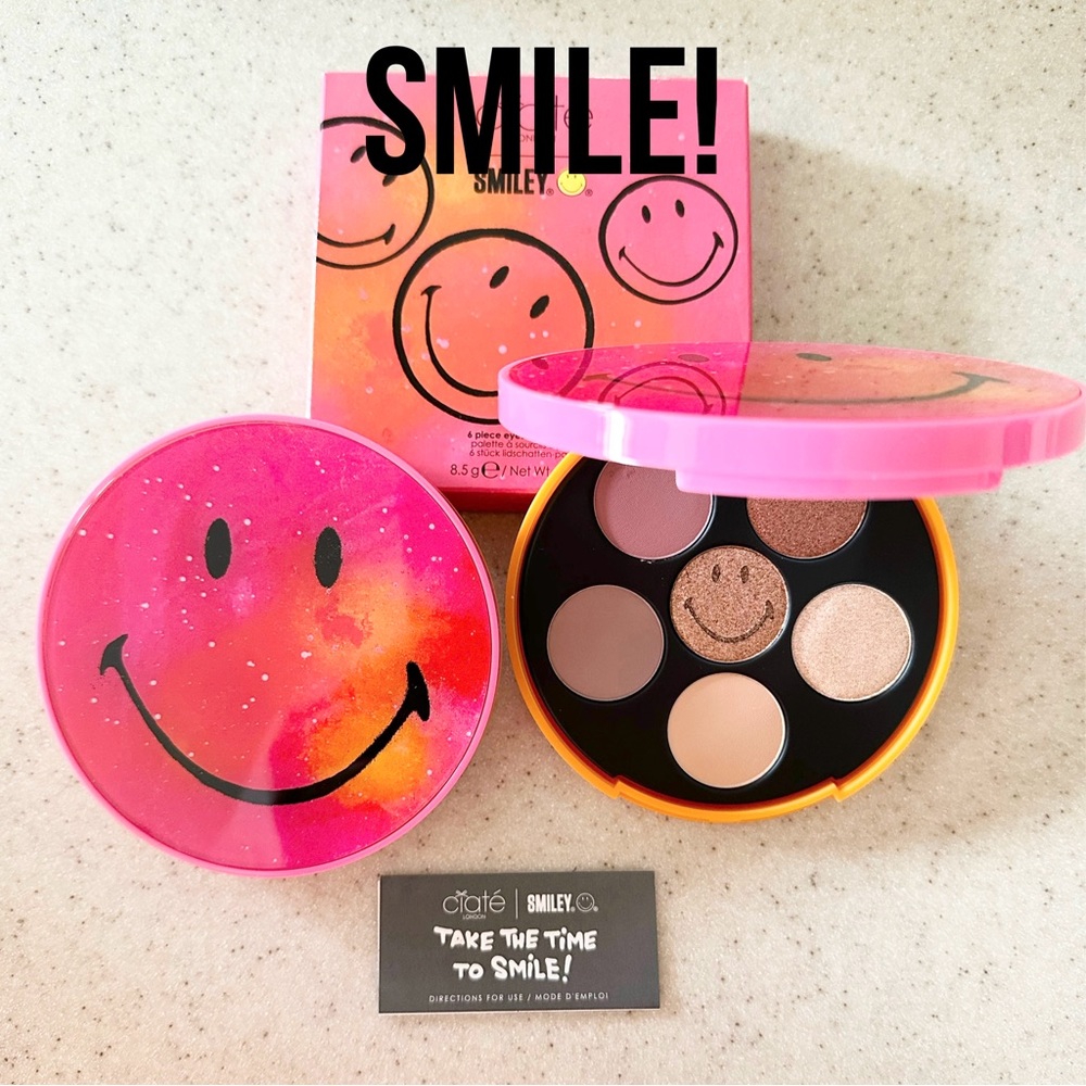 😊 Ciaté London x Smiley 50th Anniversary Limited Edition Eyeshadow Palette 😊